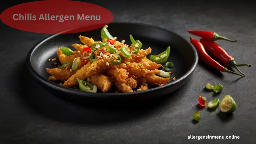 Chilis Allergen Menu