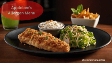 Applebee's Allergen Menu