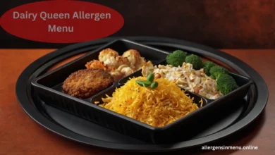 Outback Allergen Menu