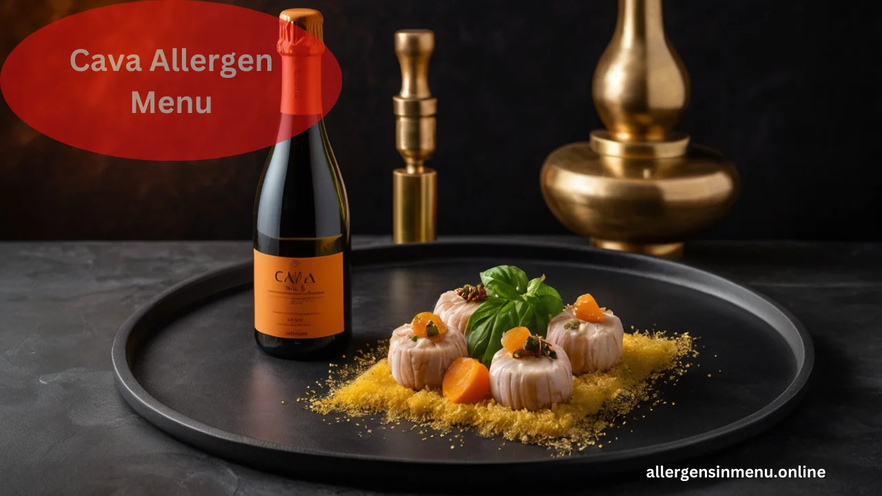 Cava Allergen Menu