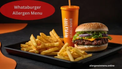 Whataburger Allergen Menu