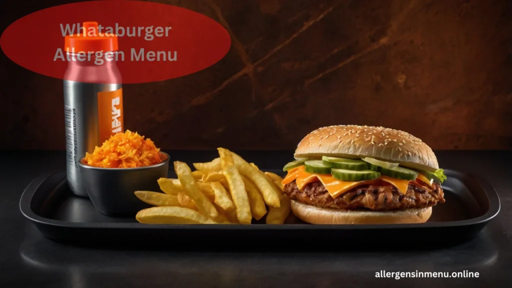 Whataburger Allergen Menu