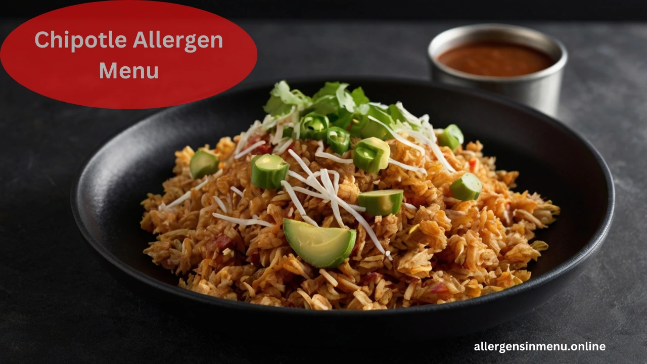 Chipotle Allergen Menu