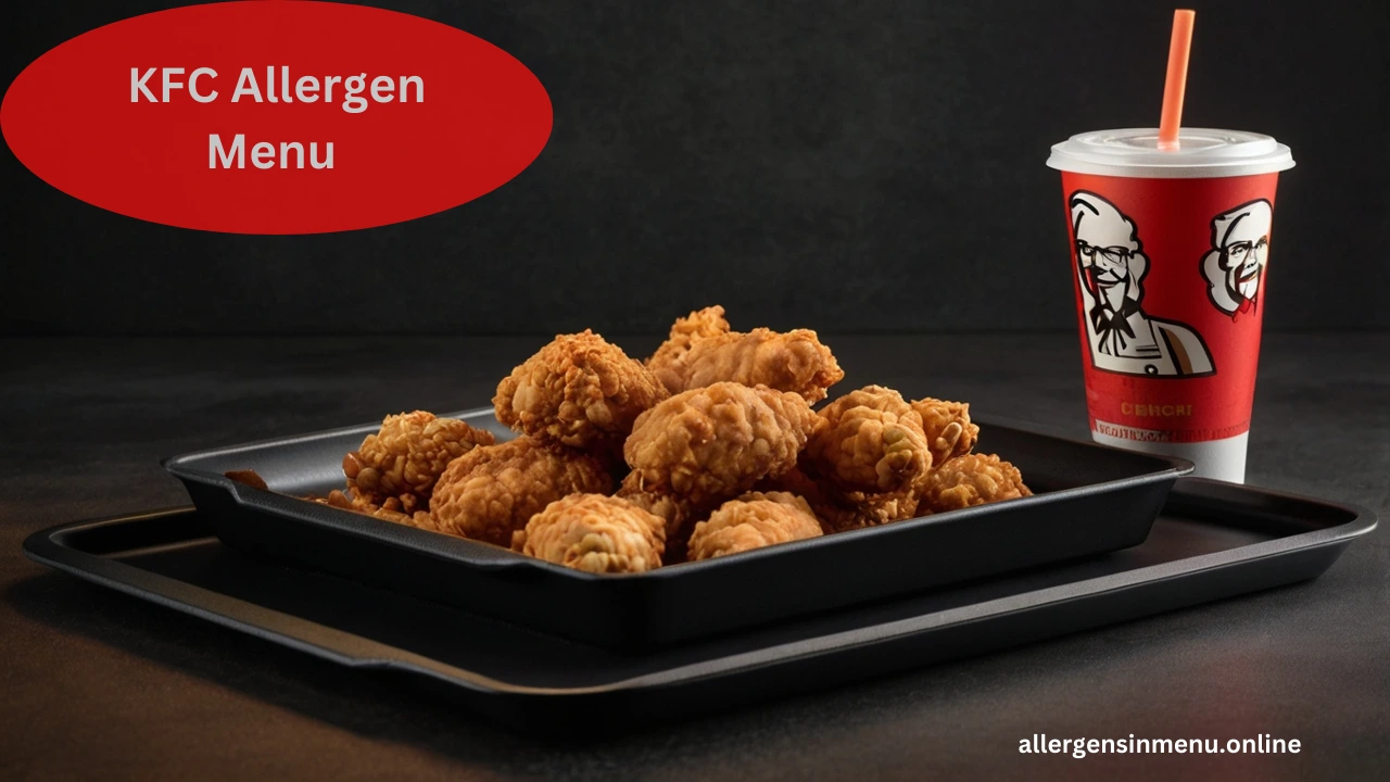 kfc allergen menu