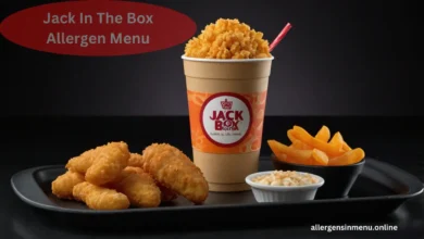 Jack In The Box Allergen Menu