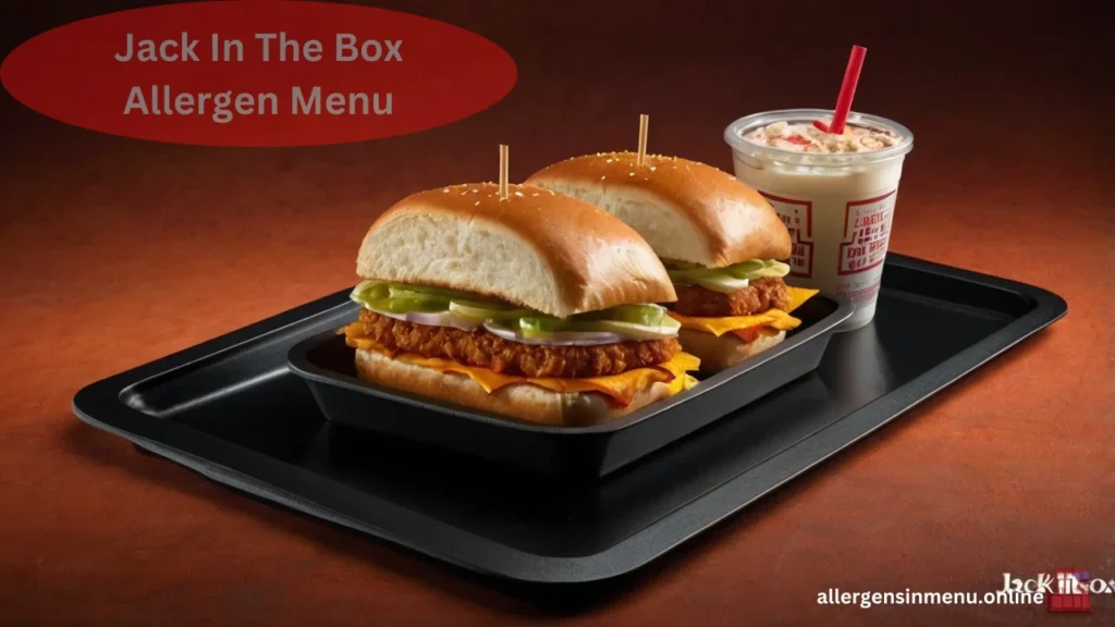 Jack In The Box Allergen Menu