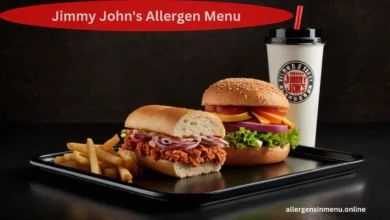 Jimmy John's Allergen Menu