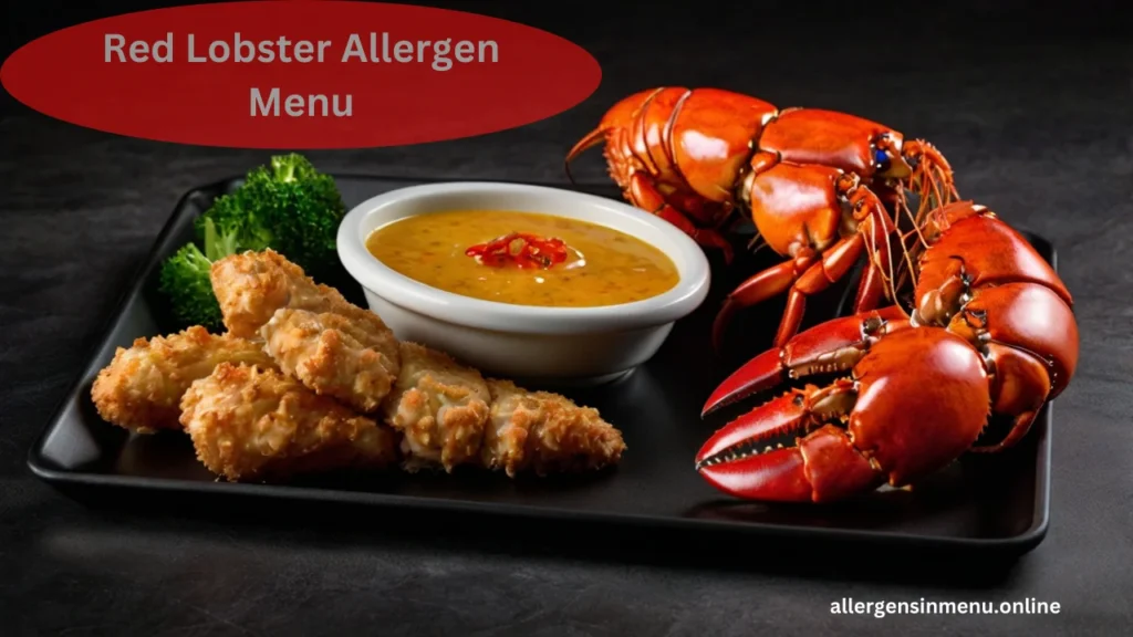 Red Lobster Allergen Menu